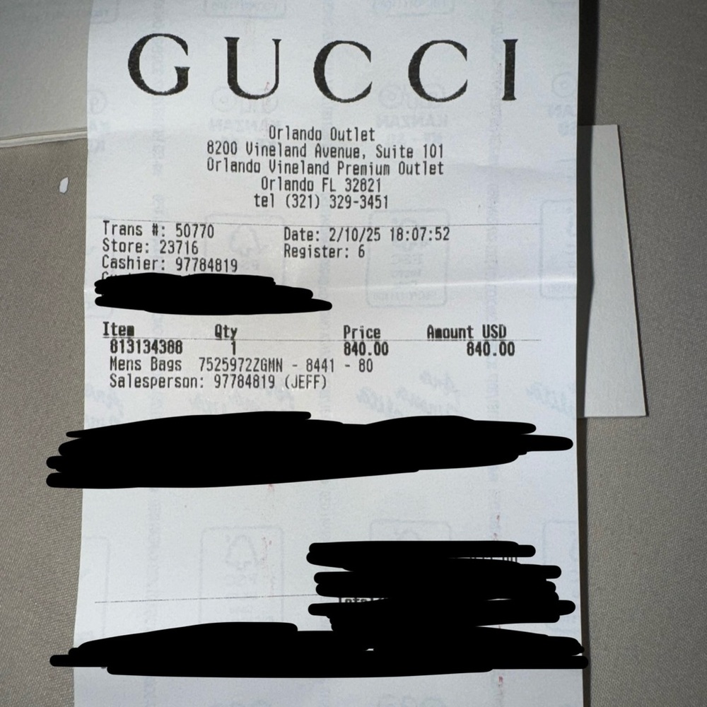 Gucci Black and Navy Men's Belt Bag - Picture 7 of 8